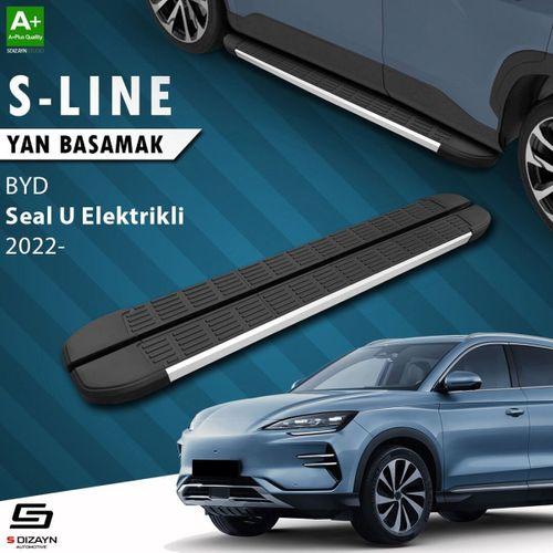 S-Dizayn BYD Seal U Elektrikli S-Line Aluminyum Yan Basamak 193 Cm 2022 Üzeri A+ Kalite