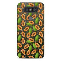 Frutix Papaya 01 LG K41S - K51S Kılıf Desenli Silikon