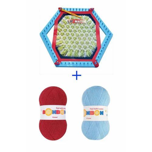 Lifmatik Lif Örme Seti Dokuma Tezgahı ve Lif İpi S8