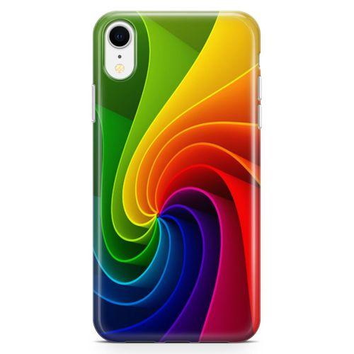 Apple iPhone XR Kılıf Rüzgar Gülü Arka Kapak Koruma Desenli Full Koruyucu