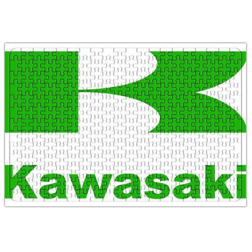Motor Kawasaki Logo Puzzle 240 Parça Yapboz