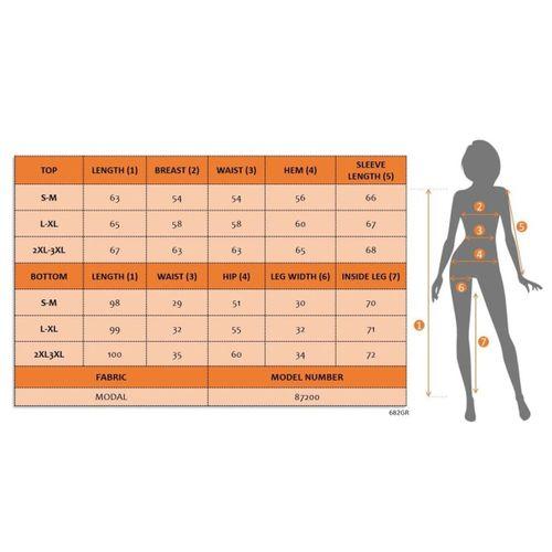 Kadın Uzun Kollu Geniş Kesim Modal Bluz Ve Pantolon Ikili Takım