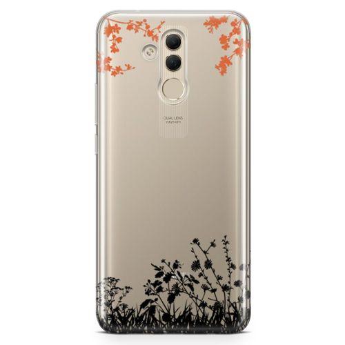 Huawei Mate 20 Lite Kılıf Ot Bahçesi Arka Kapak Koruma Desenli Full Koruyucu