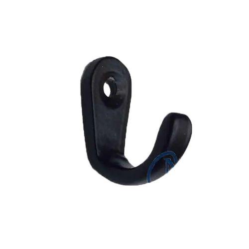 Tekli Anahtar, Bijuteri, Vitrin, Dekor Askısı - Siyah, 10x18x22 Mm