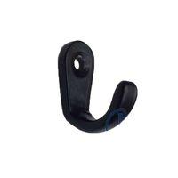 Tekli Anahtar, Bijuteri, Vitrin, Dekor Askısı - Siyah, 10x18x22 Mm