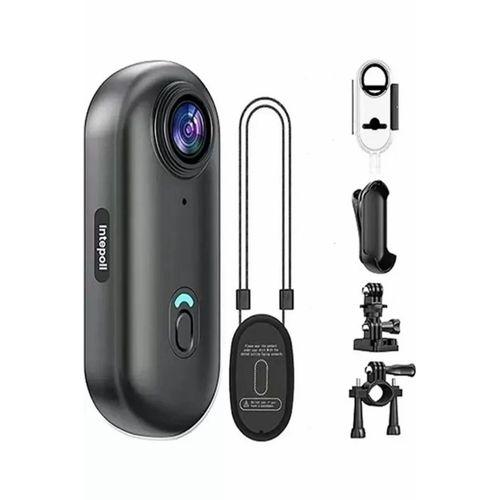 Mini 4k Wıfı Aksiyon Kamerası Vücut Kamerası Giyilebilir Video Kaydedici Hafıza Kartı Dahil