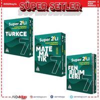 Örnek Akademi 7.Sınıf Süper İkili Türkçe Fen ve Matematik Seti 3 Kitap