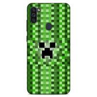 Lopard Samsung Galaxy M11 Uyumlu Kılıf PiXel (31) TPU Kılıf Steve Surat