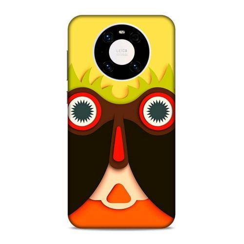 Lopard Huawei Mate 40 Pro Uyumlu Kılıf Soyut Sanat (4) Desenli Koruma Kılıfı
