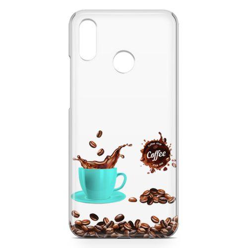 Huawei P20 Lite Kılıf Coffe Time Arka Kapak Koruma Desenli Full Koruyucu