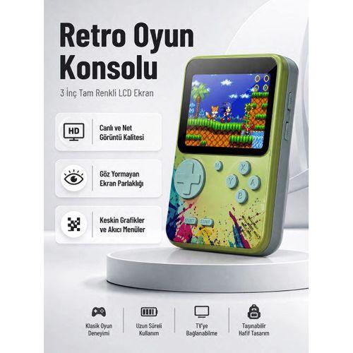 3 İnç Renkli Ekranlı Taşınabilir El Konsolu – G5 Modeli