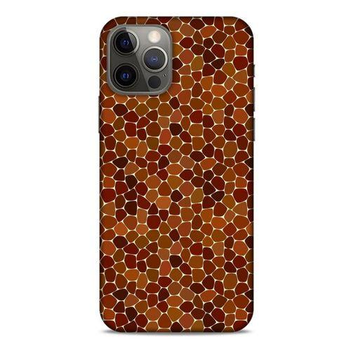 Apple iPhone 12 Pro Kılıf Baskılı Özel Seri Taşlı (13) Silikon Kap