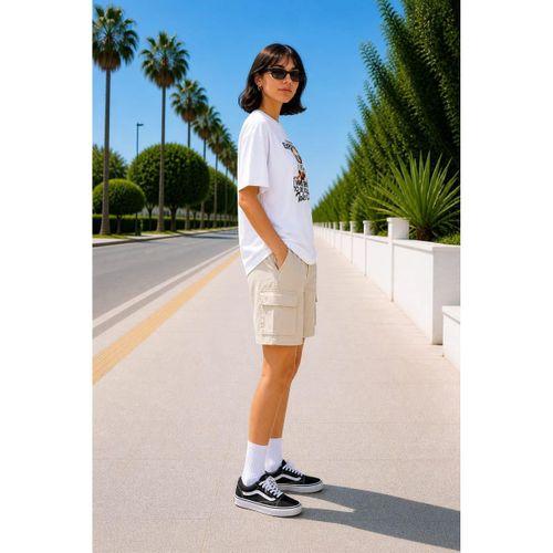ALEXANDERGARDI Baskılı Bisiklet Yaka Kadın T-shirt