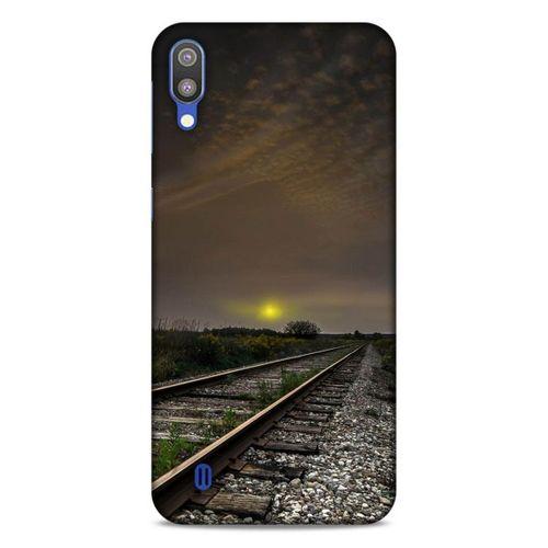 Lopard Samsung Galaxy M10 Uyumlu Kılıf Gece'S (33) Hybrid Kılıf Demiryolu