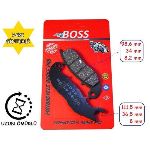 HONDA Honda Ön Fren Disk Balatası Boss Sfa693 Fa465 Crf 250L (13-21) 250 Rally (17-21)