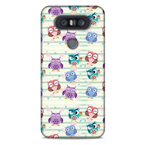 Baykuşlar (49) Desenli Silikon Kapak Telefon Kabı LG K41S - K51S Kılıf