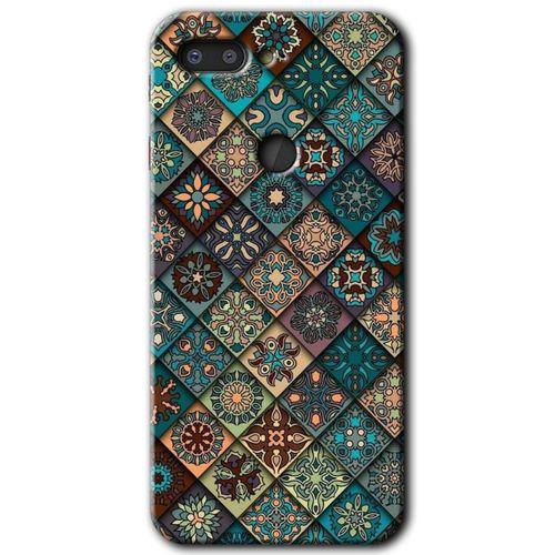 General Mobile GM 9 Pro Kılıf HD Desen Baskılı Arka Kapak - Mandala Desen