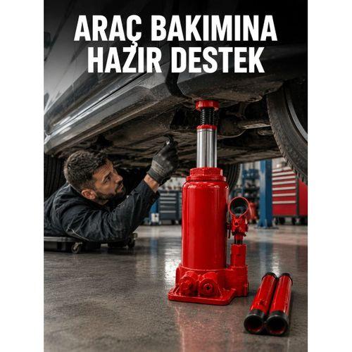 2 Ton Hidrolik Kaldırma Gücü İle Güvenli Araç Desteği