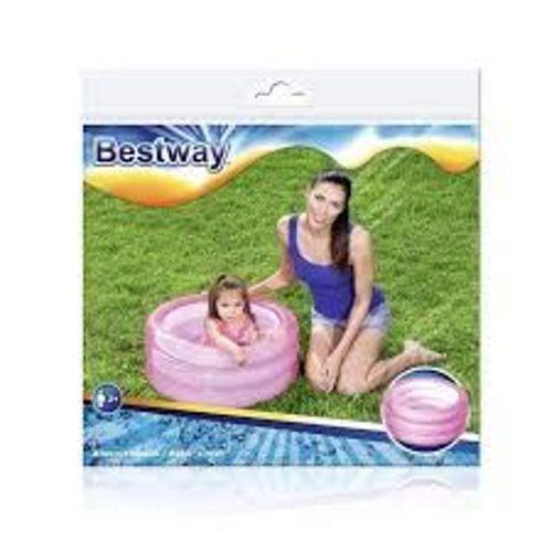 BESTWAY Bestway 3 Halkalı Renkli Çocuk Havuzu 70 x 30 cm Pembe - 51033