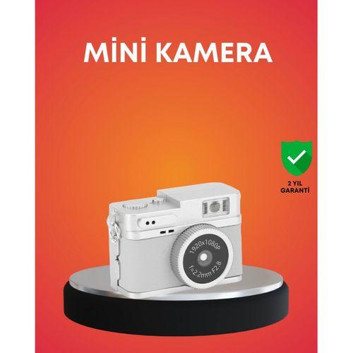 Taşınabilir Cep Boy Dijital Kamera Led Işıklı 1080p Video Çekim