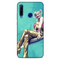 Huawei Y6P Uyumlu Kılıf Harley Quinn (26) Tpu Silikon Kılıf Kobalt