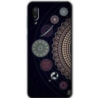 Potkal Hediye Fabrikası Samsung Galaxy A02 Kılıf HD Desen Baskılı Arka Kapak - Gezegen Döngüsü