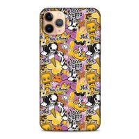 Retro (3) Desen Kapak Renkli Apple Iphone 11 Pro Kılıf