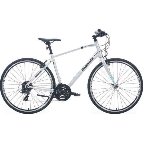Bianchi T008 24 Vites Şehir Bisikleti Gri-Siyah-Celeste 49 cm