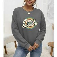 Kadın Uzun Kollu Bisiklet Yaka Viskon Iki Iplik Bluz