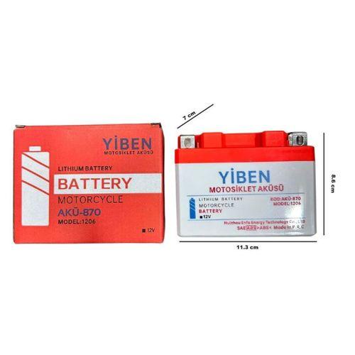Lithium Akü Yiben 12 V 5 - 11 AH