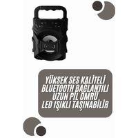 Kablosuz Bluetooth Hoparlör Ses Bombası Rgb Işıklı Taşınabilir Yüksek Ses Kaliteli
