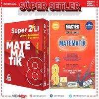 Örnek Akademi 8. Sınıf Süper İkili Matematik Seti ve Okyanus Master Soru Bankası Seti 2 Kitap