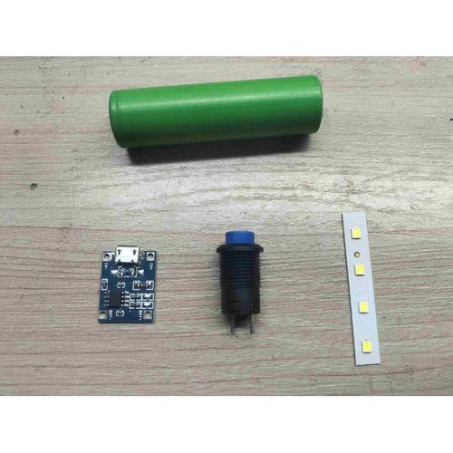 DIY 1 $ LED El Feneri - Pil 18650 - 5151900