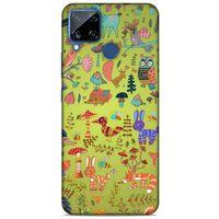 Animax Flora Jungle Oppo Realme C15 Kılıf Desenli Silikon