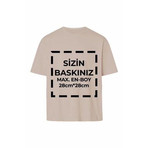 Tişört Tasarla 24/1 Kumaş - Bej