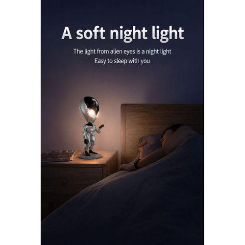 Galaksi Yıldız Projektör Uzaylı Işıklı Samanyolu Projeksiyon Gece Lambası Taklit Ses Tekrarı