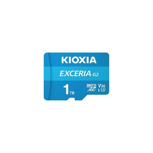 1TB KIOXIA EXCERIA G2 MICRO SDXC U3 V30 4K 100 MB/s LMEX2L001TG2