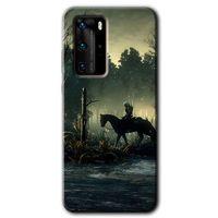 Potkal Hediye Fabrikası Huawei P40 Pro Kılıf HD Desen Baskılı Arka Kapak - Savaşçı