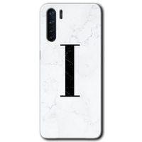 OPPO Oppo A91 Kılıf HD Baskılı Desen + Hayalet Cam Yandan Görünmez