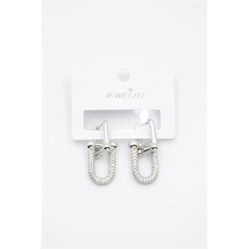 TF Zincir Küpe - Gümüş