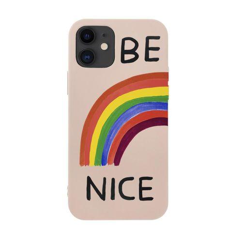 iPhone 12 Be Nice Premium Silikonlu Telefon Kılıfı
