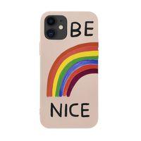 iPhone 12 Be Nice Premium Silikonlu Telefon Kılıfı