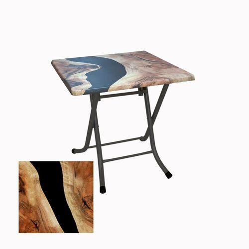 Dockers Klasik Katlanır Masa 70x70 cm - (Werzalit, Wermodin ve Allzalit Tabla) - Epoxy