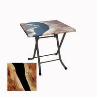 Dockers Klasik Katlanır Masa 70x70 cm - (Werzalit, Wermodin ve Allzalit Tabla) - Epoxy