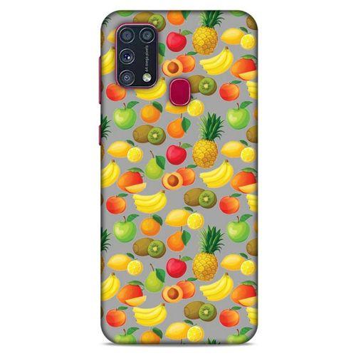 Frutix Meyve Mix 11 Samsung Galaxy M31 Kılıf Desenli Silikon
