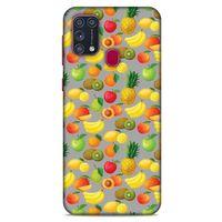 Frutix Meyve Mix 11 Samsung Galaxy M31 Kılıf Desenli Silikon