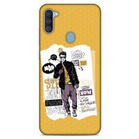 Sokak Modası 35 Samsung Galaxy A11 Kılıf Desenli Silikon