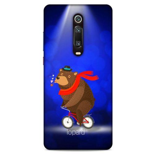 Xiaomi Mi 9T Pro Kılıf FunnyMaX (43) Thin Fit Kılıf Lacivert Ayılı