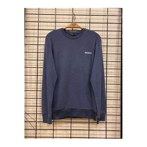 Süperlife Bisiklet Yaka Uzun Kollu Dar Kalıp İnce  Erkek Sweatshirt SPR2019K18