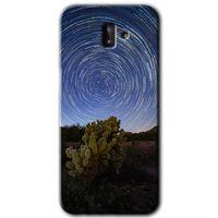 Galaxy J6 Plus Kılıf HD Desen Baskılı Arka Kapak - Eclipse Sky